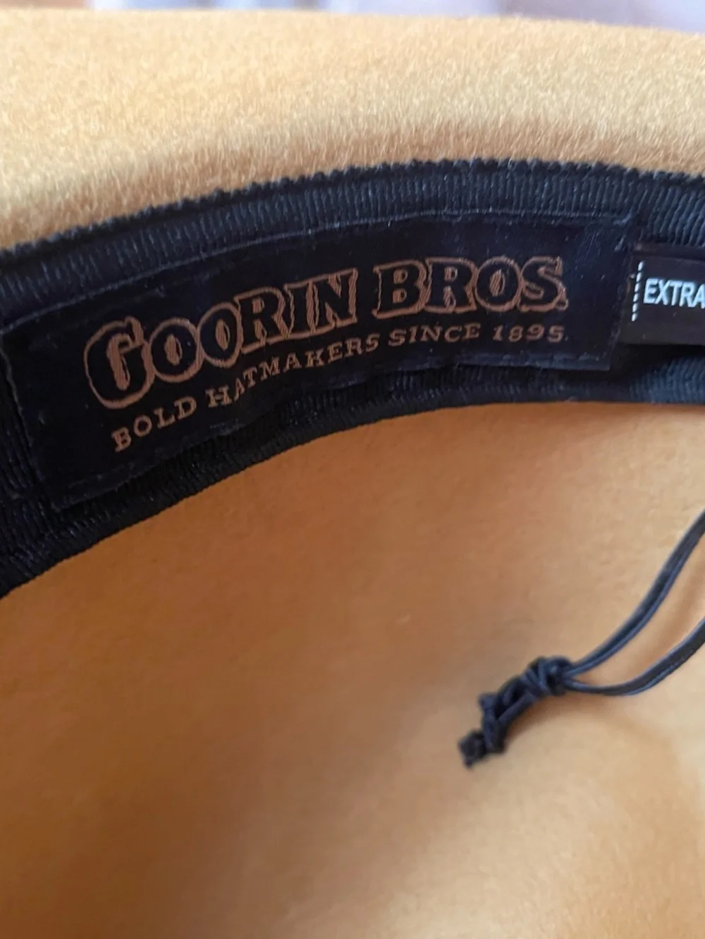 Goorin Bros Felt Fedora w leather band